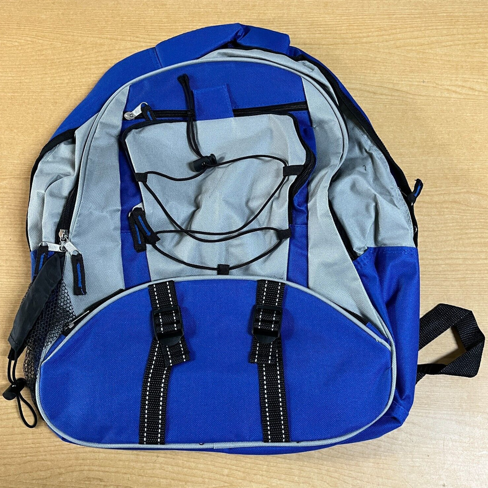 Large Sport Backpack Blue Unisex NEW